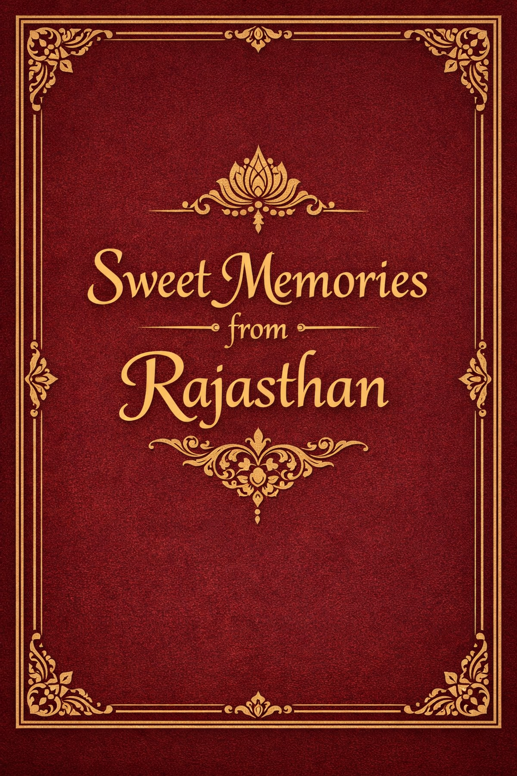 Book cover: Sweet Memories from Rajasthan